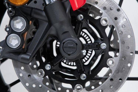 SLIDERY PRZEDNIEGO ZAWIESZENIA SW-MOTECH YAMAHA TRACER 9 (20-) BLACK