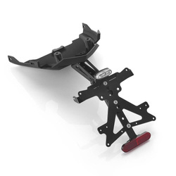 Fox license plate support kit