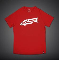 KOSZULKA MĘSKA T-SHIRT 4SR CRACK RED