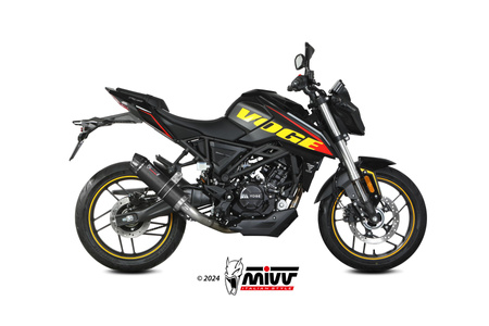 Mivv Układ wydechowy GP CARBON WITH CARBON CAP VOGE BRIVIDO 125 R 2023-2024