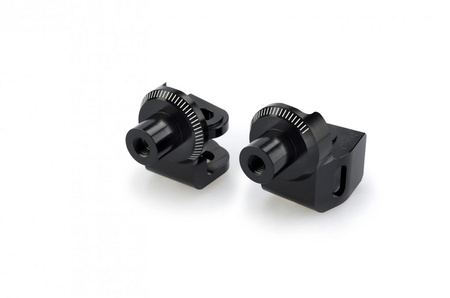 Mocowanie sportowych podnóżków PUIG 9619 (przód) Czarny (N) 9619N