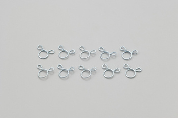 Opaska zaciskowa do wężyka paliwowego 9mm 10 szt/ zestaw