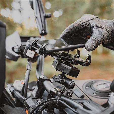 RAM-B-149Z-A-PD4-462 Uchwyt na telefon RAM® Quick-Grip™ XL z Vibe-Safe™ i podstawą U-Bolt - krótki