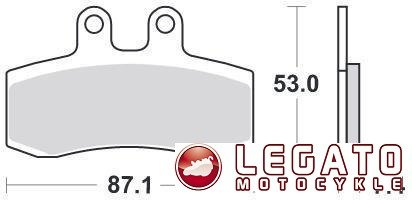KLOCKI HAMULCOWE SBS 681 HF