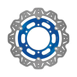 EBC Tarcza hamulcowa motocyklowa VR640BLU VEE, niebieska
