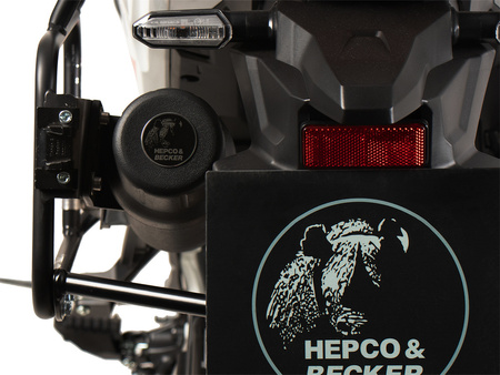 Sidecarrier permanent mounted black for Honda CRF 1100L Africa Twin Adventure Sports (2024-)