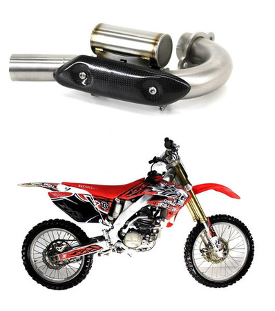 Dominator kolektor wydechowy Honda CRF 250 R  z PowerBomb 2006 - 2009