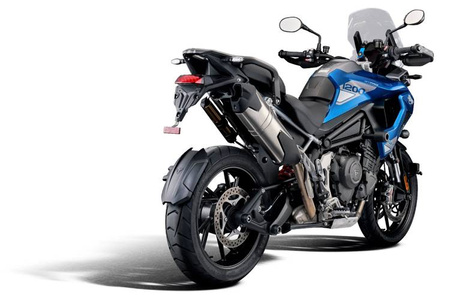 EP Swingarm Protection - Triumph Tiger 1200 GT Pro (2022+) (PRN015950-03) - EVOTECH PERFORMANCE