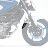 Przedłużenie błotnika do Suzuki SFV650 Gladius 09-15 (przednie) Czarny (N) 9832N