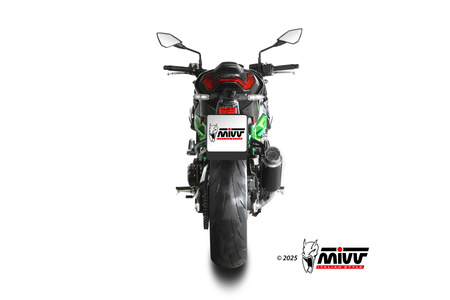 Mivv tłumik końcowy GP PRO Inox Nero Kawasaki Z900 2025