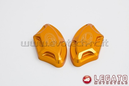 Zaślepki lusterek EVOTECH RC Yamaha złote
