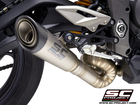 Tłumik końcowy SC Project S1 Triumph Street Triple 765 2020-2022