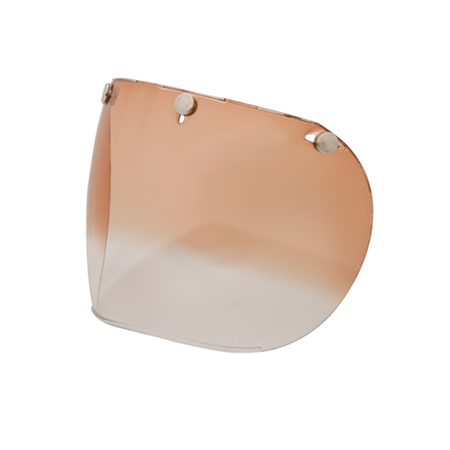 Szyba Bell Custom 500 3 Snap Retro Amber Gradient