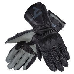 Motocyklowe Rękawice Skórzane Rebelhorn ST Long Lady Black/Grey