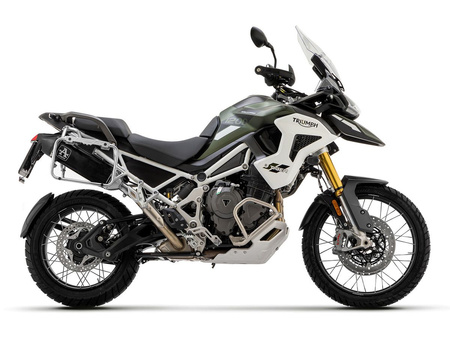 ARROW Tłumik końcowy Veloce Aluminium Dark Triumph Tiger 1200 2022-2025