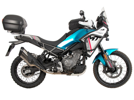 Alurack top case carrier black for combination with original rear rack for CF Moto 450 MT (2024-)