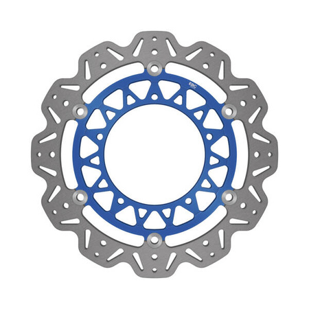 EBC Tarcza hamulcowa motocyklowa VR2124BLU VEE, niebieska