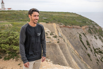 Longsleeve "ADV Machine" men, black/grey