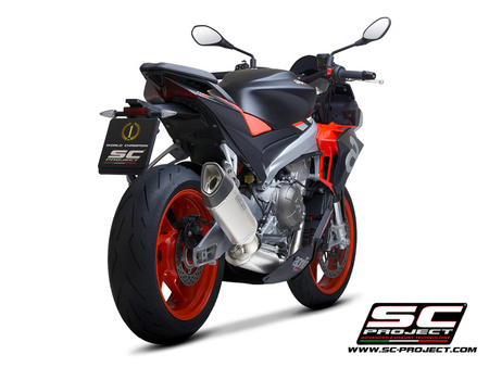 SC-Project Układ wydechowy SC1-R Titanium Aprilia Tuono 660 2021-2024