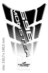 ONEDESIGN tankpad SLIM Ducati 696 Ducati Monster