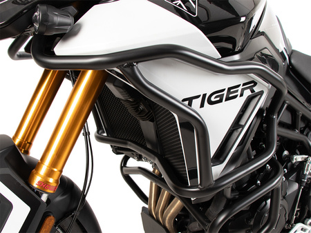 Tank protection bar "Solid" black for Triumph Tiger 900 GT / Pro (2024-)