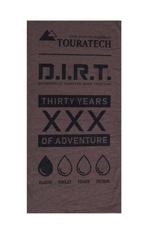 Wielofunkcyjny komin "Enduro Frenzy", brązowy