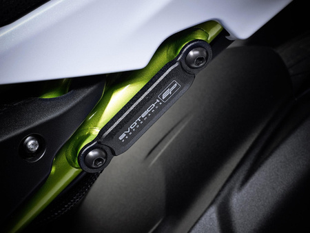 Evotech Performance zaślepki podnóżków pasażera - Kawasaki Z650 (2017+)