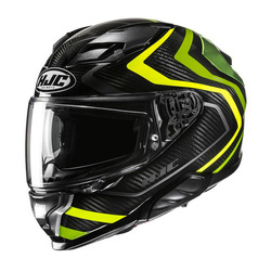 KASK HJC F71 CARBON NEVIO BLACK/GREEN