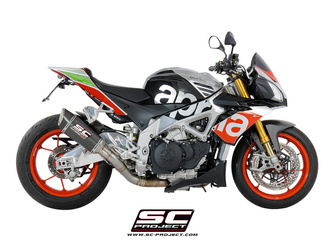 SC-Project tłumik końcowy  końcowy  SC1-R  Carbon Aprilia Tuono V4 2017-2020