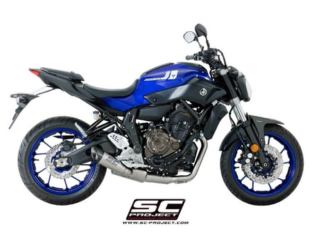 SC-Project układ wydechowy S1 Yamaha MT-07 (2017 – 2020)