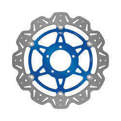 EBC Tarcza hamulcowa motocyklowa VR622BLU VEE, niebieska