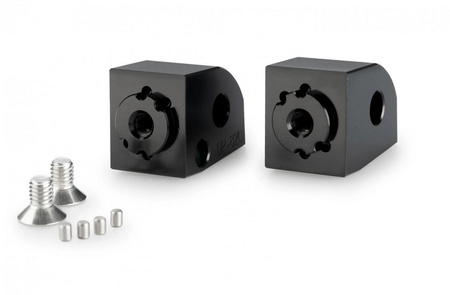 Mocowanie sportowych podnóżków SUZUKI  PUIG 21971 (tył, do przesunięcia) Czarny (N) 21971N