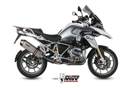 Mivv Tłumik końcowy slip-on SPEED EDGE TITANIUM WITH CARBON CAP BMW R 1200 GS / ADVENTURE 2013-2018
