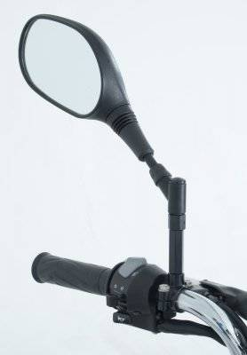 PRZEDŁUŻENIE LUSTERKA RG RACING DUCATI HYPERMOTARD 820 / HYPERSTRADA 820, YAMAHA MT-09 BLACK