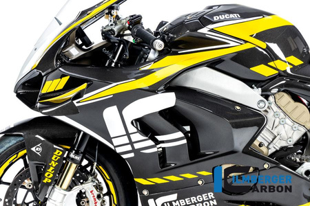 Panel boczny owiewki lewy - połysk do motocykla DUCATI Panigale V4 R Racing (2019-2021) ILMBERGER VEL.061.V4RRG.K