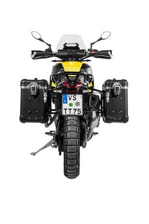 ZEGA Evo aluminium pannier system for Aprilia Tuareg 660