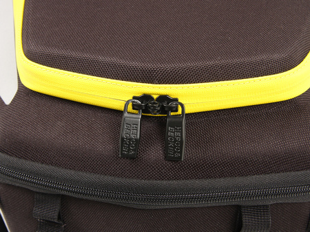 Royster rear bag incl. Basic fastening adapter - black/yellow