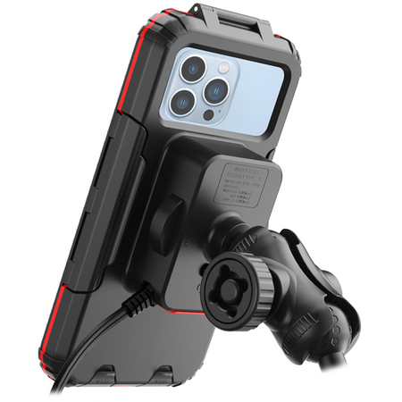 FreedConn motocyklowy uchwyt na telefon MC42-03 z ładowaniem indukcyjnym