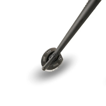 RG RACING ELEMENT NÓŻKI KAWASAKI Z650 '17-, Ninja 650 '17- '24/ Ninja 1100SX '25- / Z900 '21- & Z650RS '21- '24 SILVER