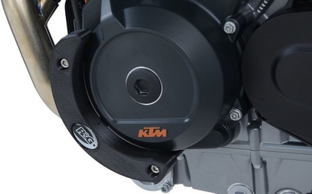 SLIDERY SILNIKA RG RACING KTM 790 DUKE, LEWA STRONA BLACK