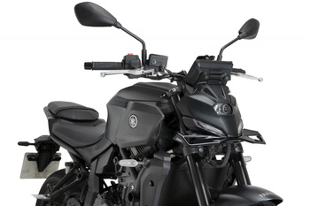 Przednie spoilery dociskowe do Yamaha MT-07 25 Czarny (N) 22417N