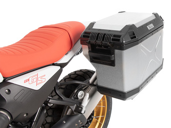 Sidecarrier Cutout incl. Xplorer sideboxes silver for BMW R 12 G/S (2025-)