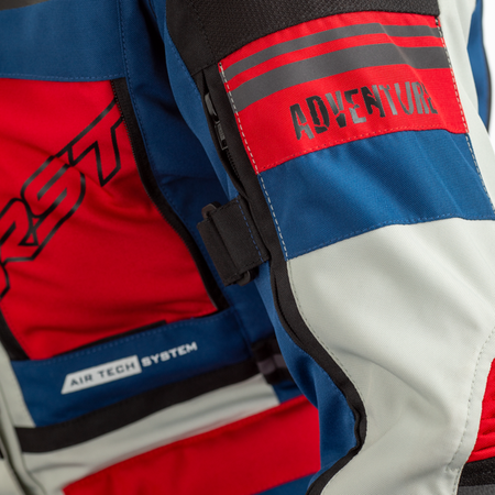 Motocyklowa Kurtka Tekstylna RST Lady Pro Series Adventure X CE Ice/Blue/Red (2380)