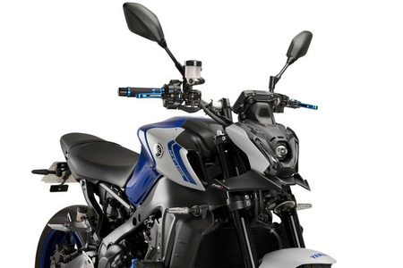 Przedni spoiler do Yamaha MT-09 21-23 Czarny mat (J) 21133J