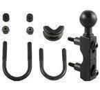 Uchwyt montowany do ramy kierownicy lub do podstawy hamulca / sprzęgła w motocyklu