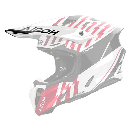 DASZEK DO KASKU AIROH TWIST 3 THUNDER RED GLOSS