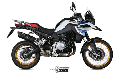 Mivv Tłumik końcowy SUONO BLACK STAINLESS STEEL BMW F 850 GS 2018-2024