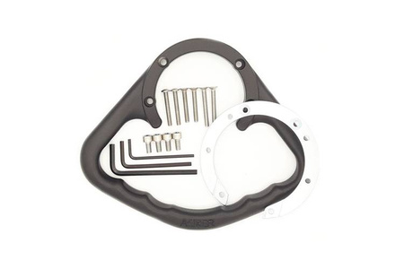 Uchwyt PUIG dla pasażera do BMW R1250R / KTM 1290 Superduke Czarny (N) 9037N