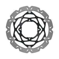 EBC Tarcza hamulcowa motocyklowa SMX6264 Supermoto, 320mm, konturowa, Carbon Look
