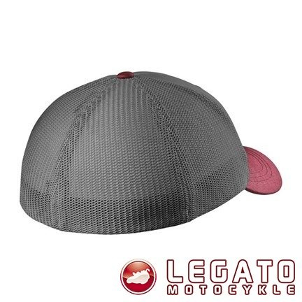 REV'IT! Czapka Newark kolor Burgundowy/Szary